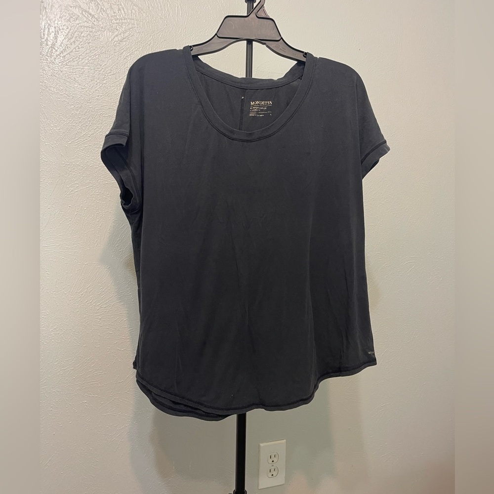Mondetta Black Short Sleeve Women's Tee